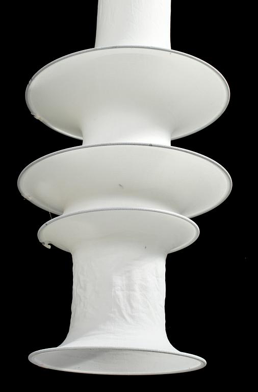 TAKLAMPA, "Falkland", Bruno Munari, Danese, Milano, Italien, Omkring 2000. Höjd ca 146 cm.