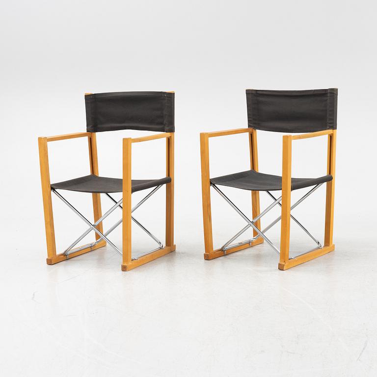 A pair of chairs, Brio, second half of the 20th Century.