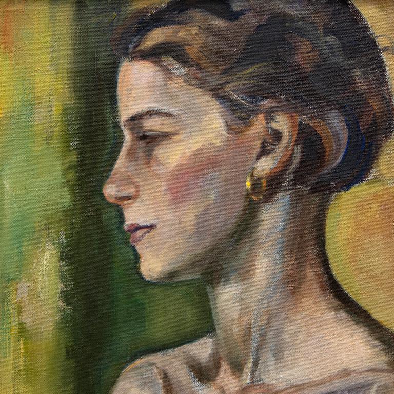 Sylvia Stave, a signed and dated oil on canvas.
