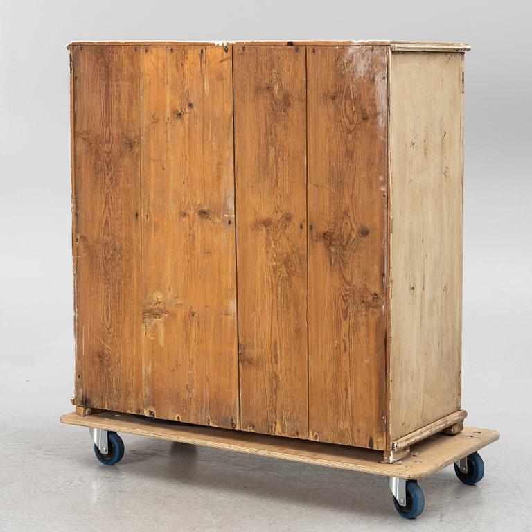 A 19th century sideboard.
