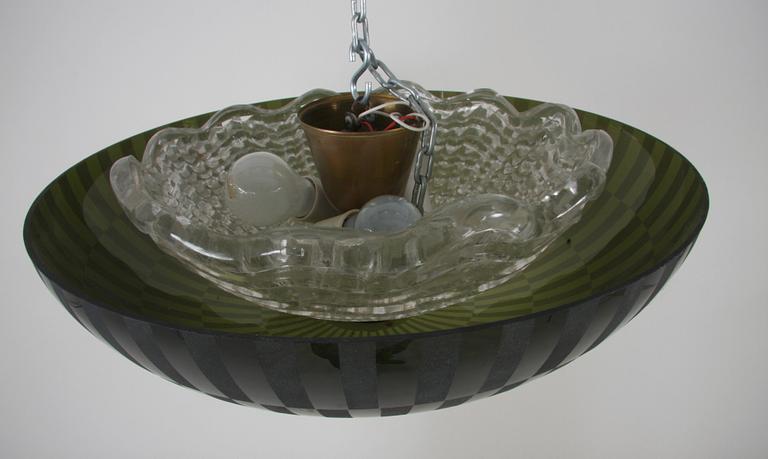 TAKARMATUR, glas, Orrefors, 1900-talets mitt.
