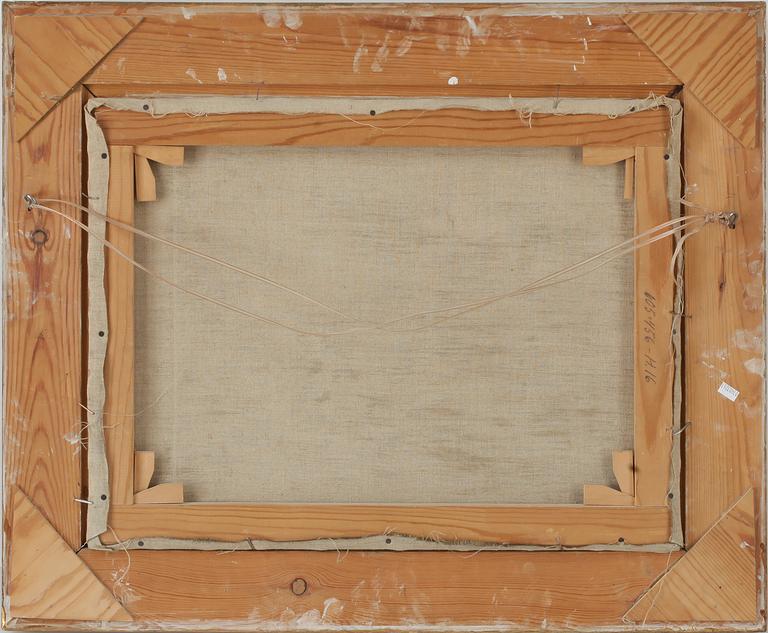 OKÄND KONSTNÄR, olja på duk, troligen England, 1800-tal.