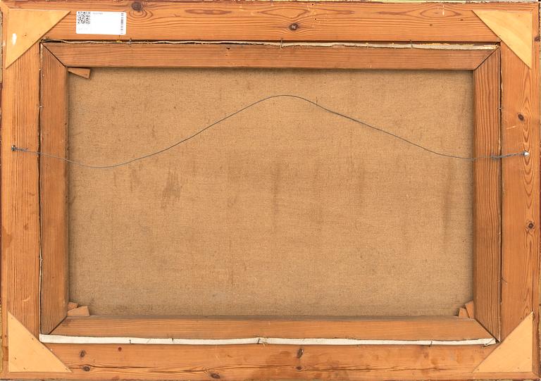 Herman Österlund, olja på duk signerad.