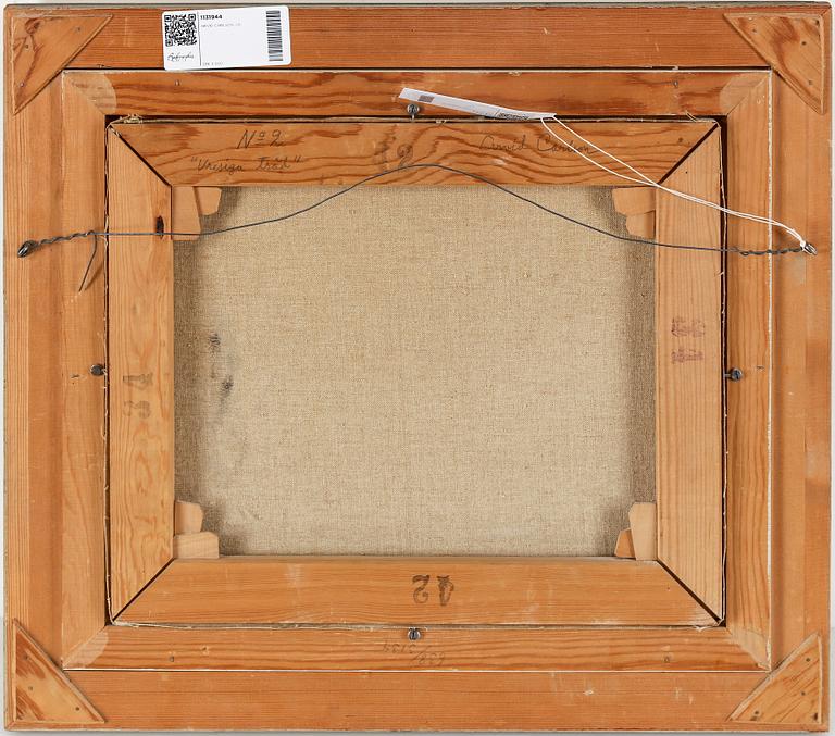 ARVID CARLSON, oil on canvas, signed and dated 1948.