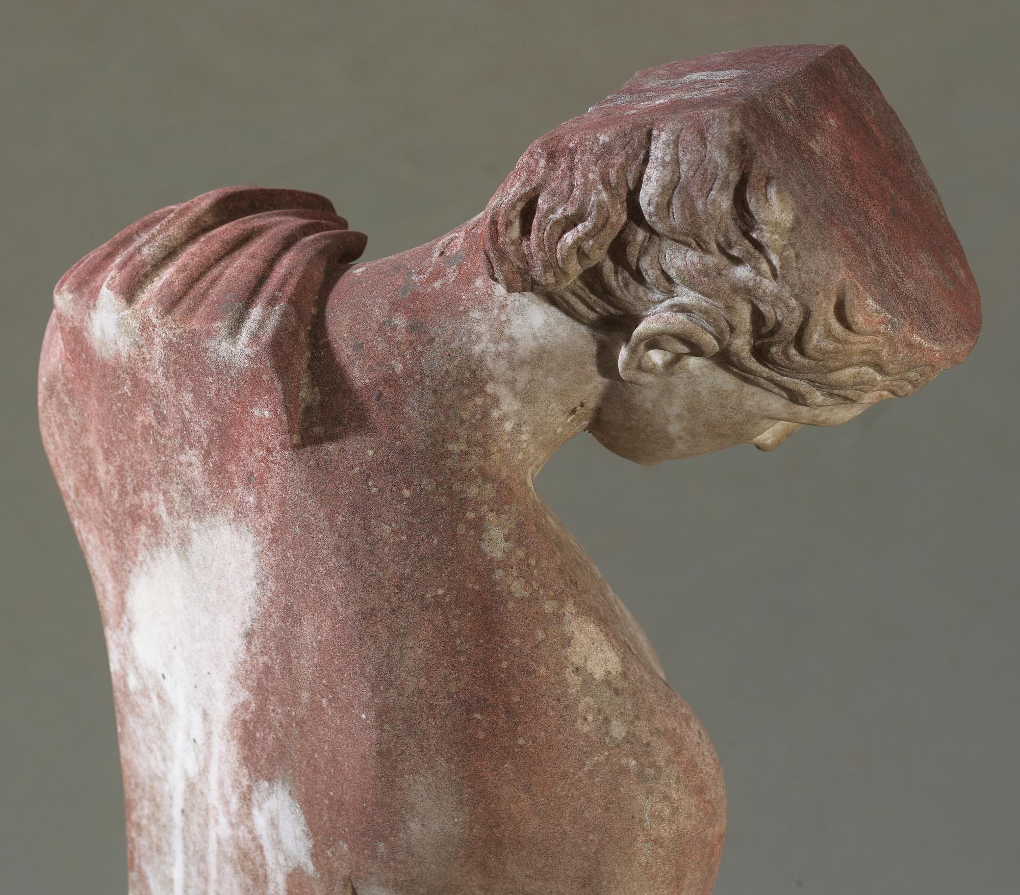 SKULPTUR, marmor, 1800-tal.