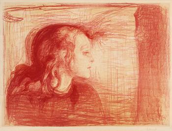 453. Edvard Munch, "The Sick Child I" (Det syke barn I).