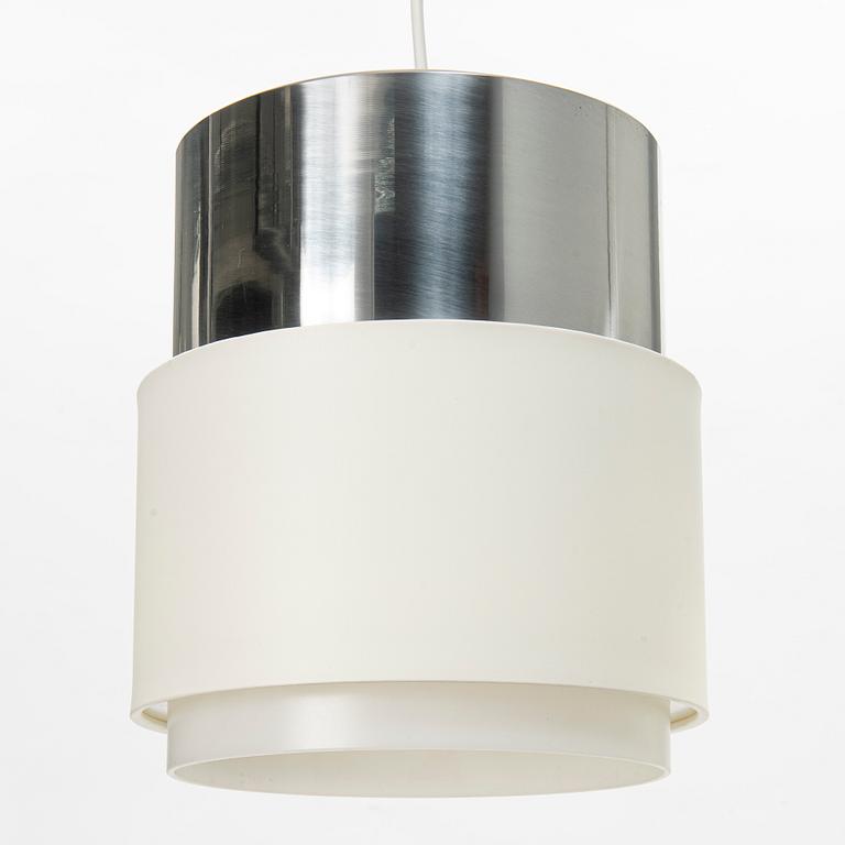 Uno & Östen Kristiansson, a group of three ceiling lights from the 'Cylindus-series', Luxus, Vittsjö, 1970's.