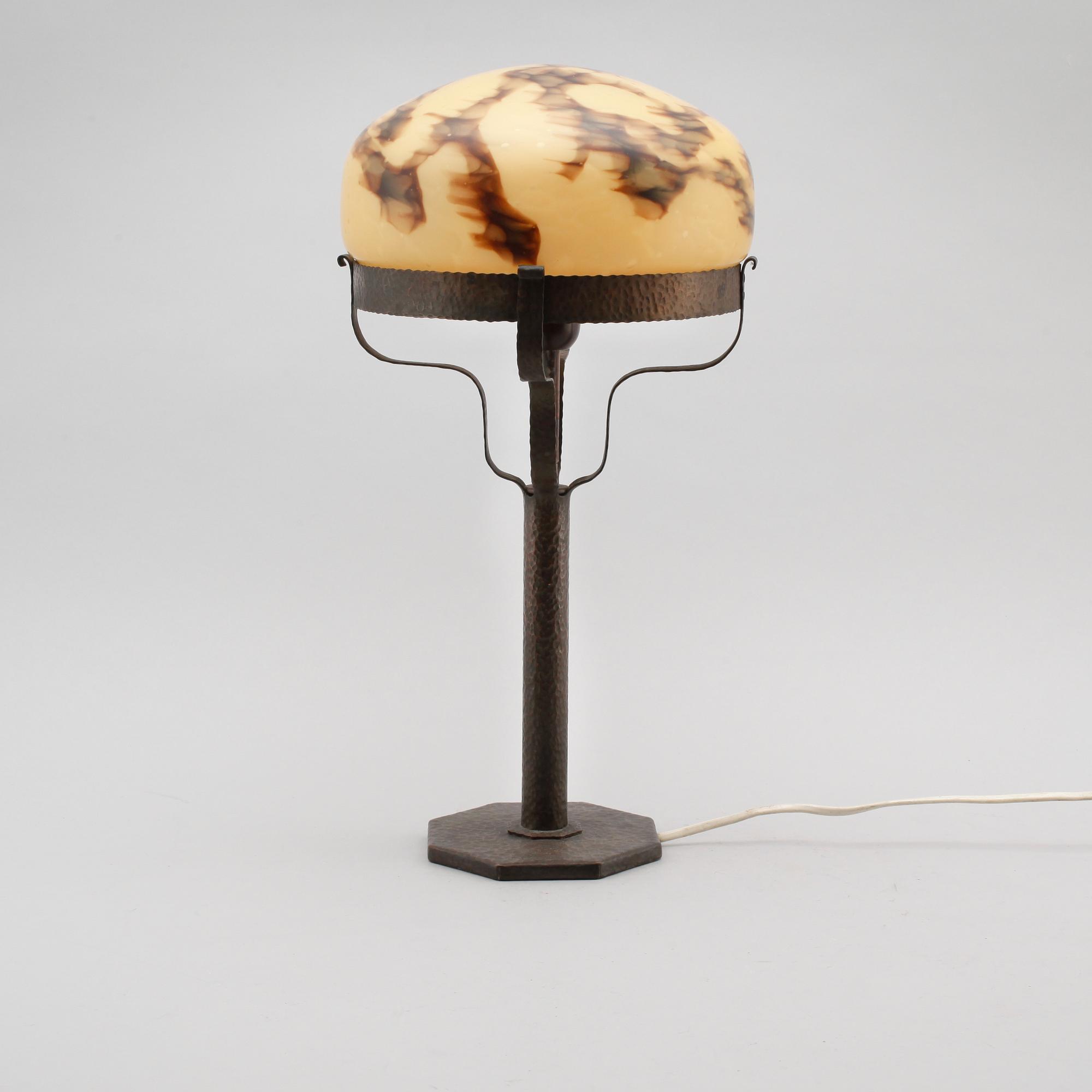 BORDSLAMPA, sk strindbergslampa, tidigt 1900-tal.