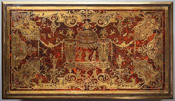 A French Baroque Bureau Mazarin desk, circa 1700, circle of Nicolas Sageot (1666-1731).