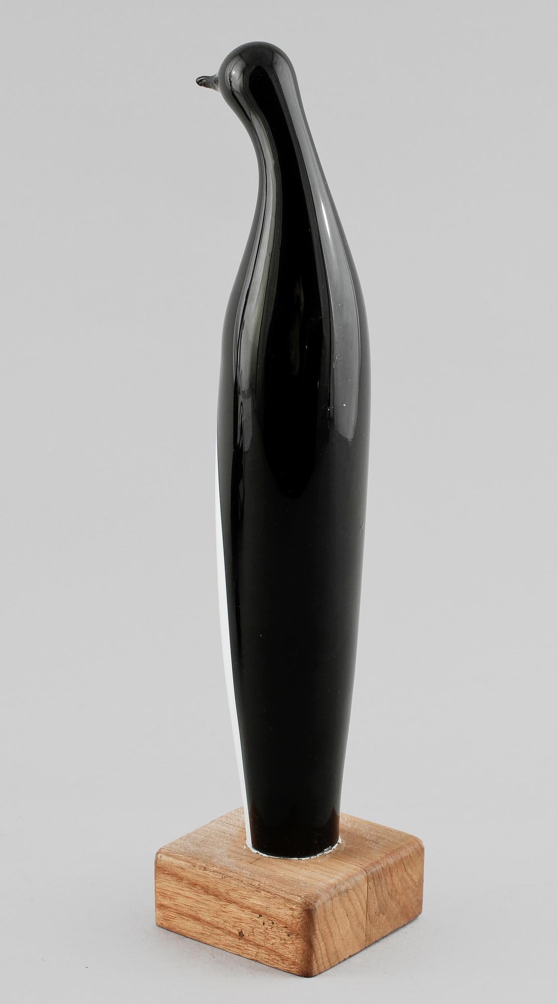 SKULPTUR, glas, Vicke Lindstrand, Kosta, 1900-talets andra hälft.