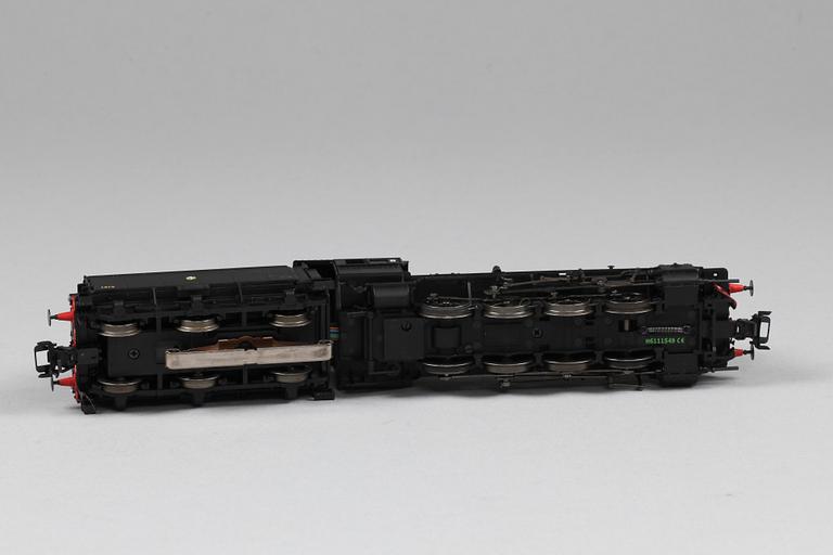 ÅNGLOK MED TENDER, Märklin 37555, HO, 2000-tal.