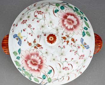 TERRIN, porslin, Kina 1800-talets andra hälft.