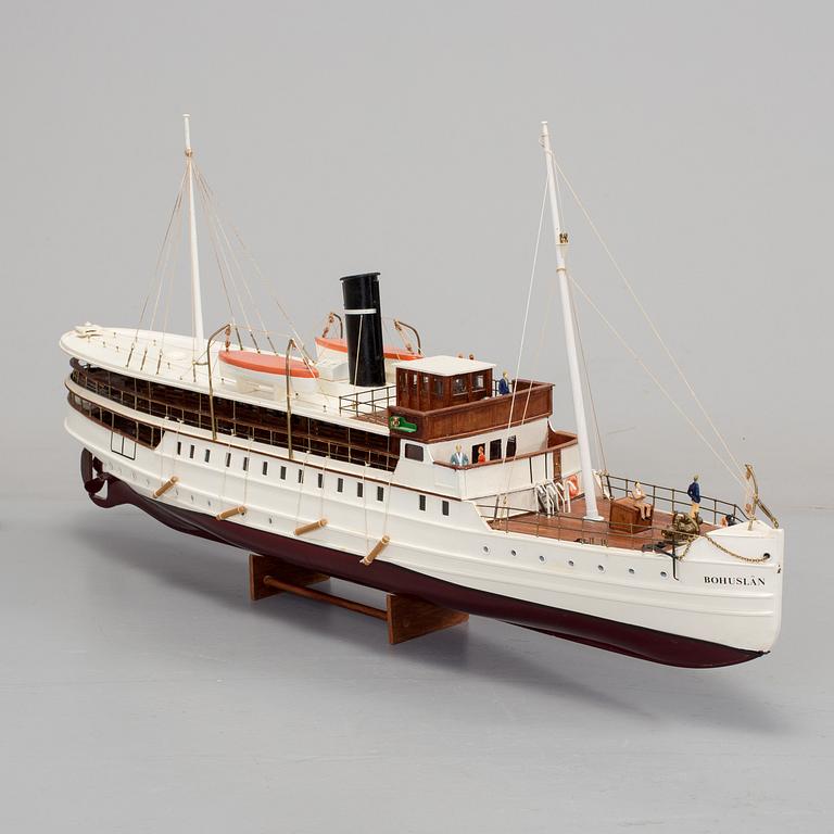 A model ship 'Bohuslän', late 20th Century.