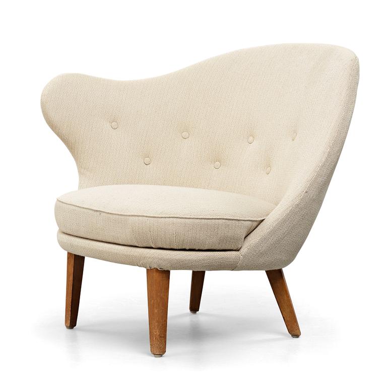 Arne Norell, a "Gary" (The Thumb) easy chair for Gösta Westerberg, Sweden 1950's.