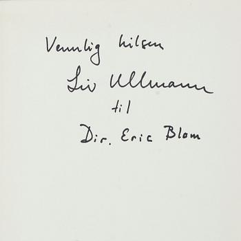 INGMAR BERGMAN, samling från Bergmanauktionen 2009, bl a 12 originalfotografier från Backanterna.