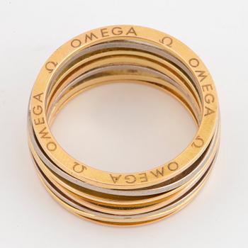 RING, Omega, 18K guld i olika färger.