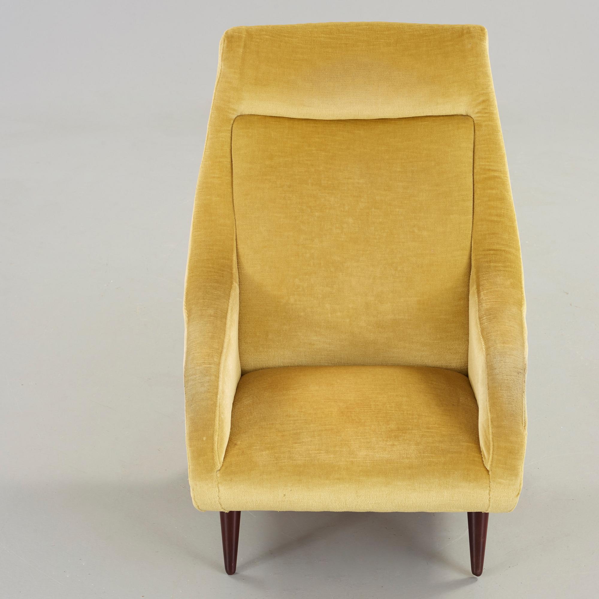 BENGT RUDA, fåtölj, "Ombord", Nordiska Kompaniet, 1950-tal.