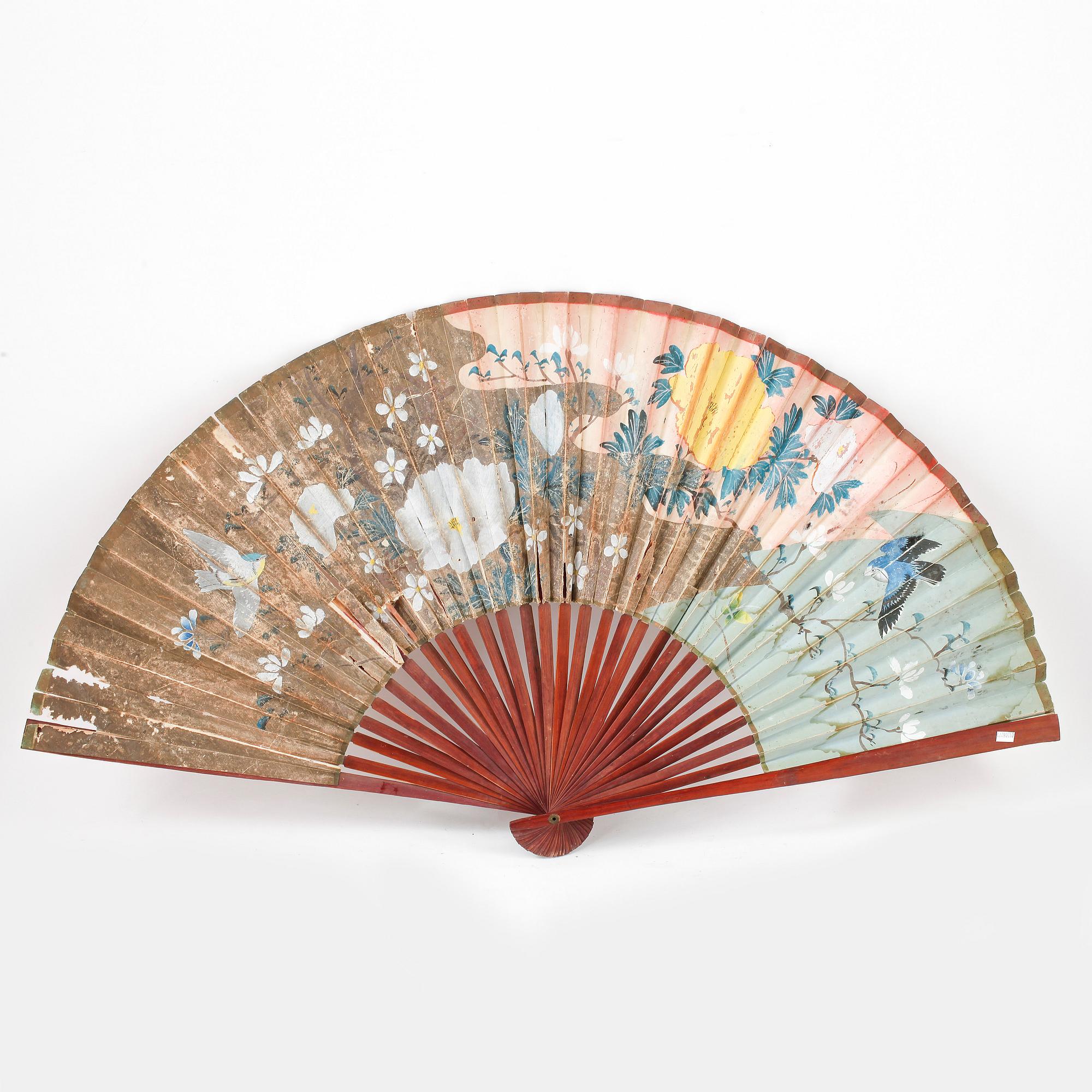 SOLFJÄDER. Orientalisk, 1800/1900-tal.