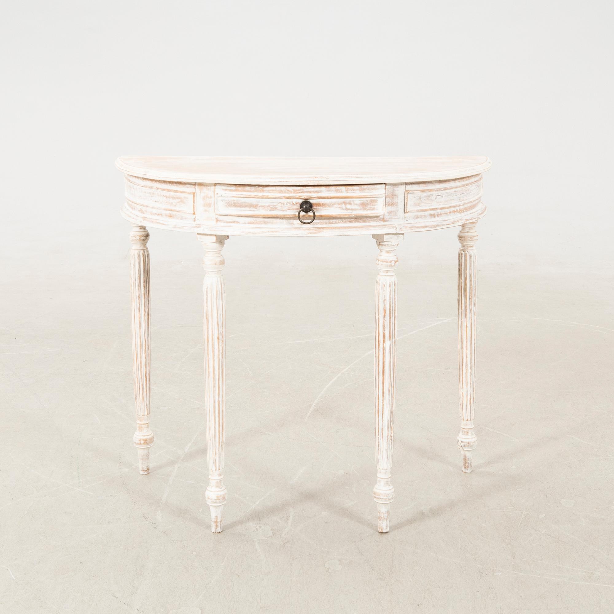 Console table, Louis XVI style, modern manufacture.