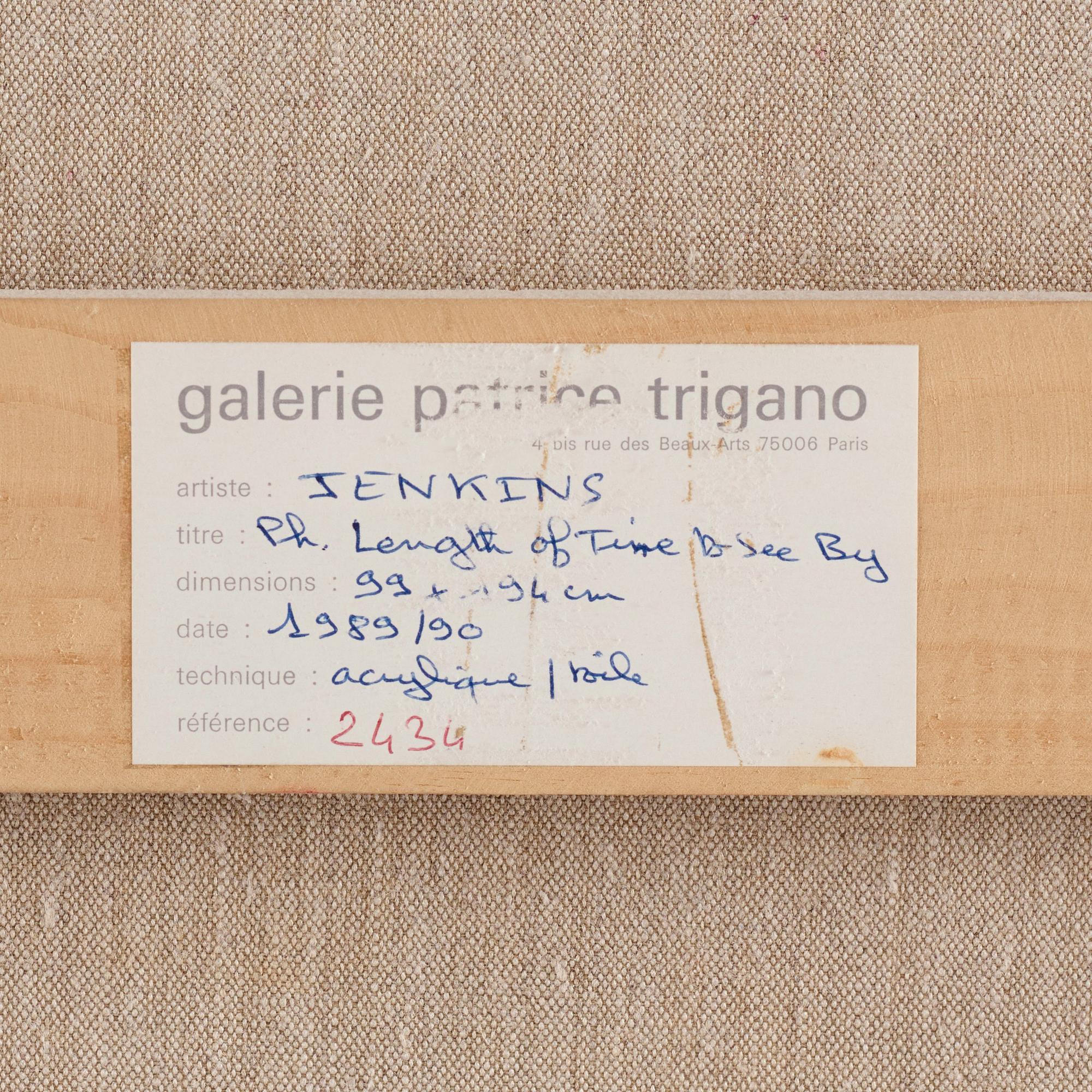 Paul Jenkins, "Phenomena Length of Time to see by".