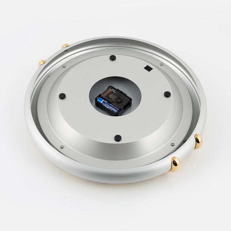 Store/wall clock, signed "Omega Constellation", circa 35 cm, "Åke Falk Urhandel".