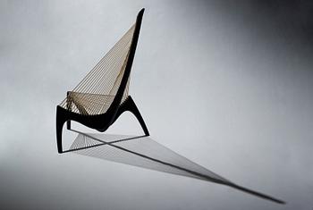 Jørgen Høvelskov, a "The Harp Chair", Christensen & Larsen, Denmark, 1970-80's.