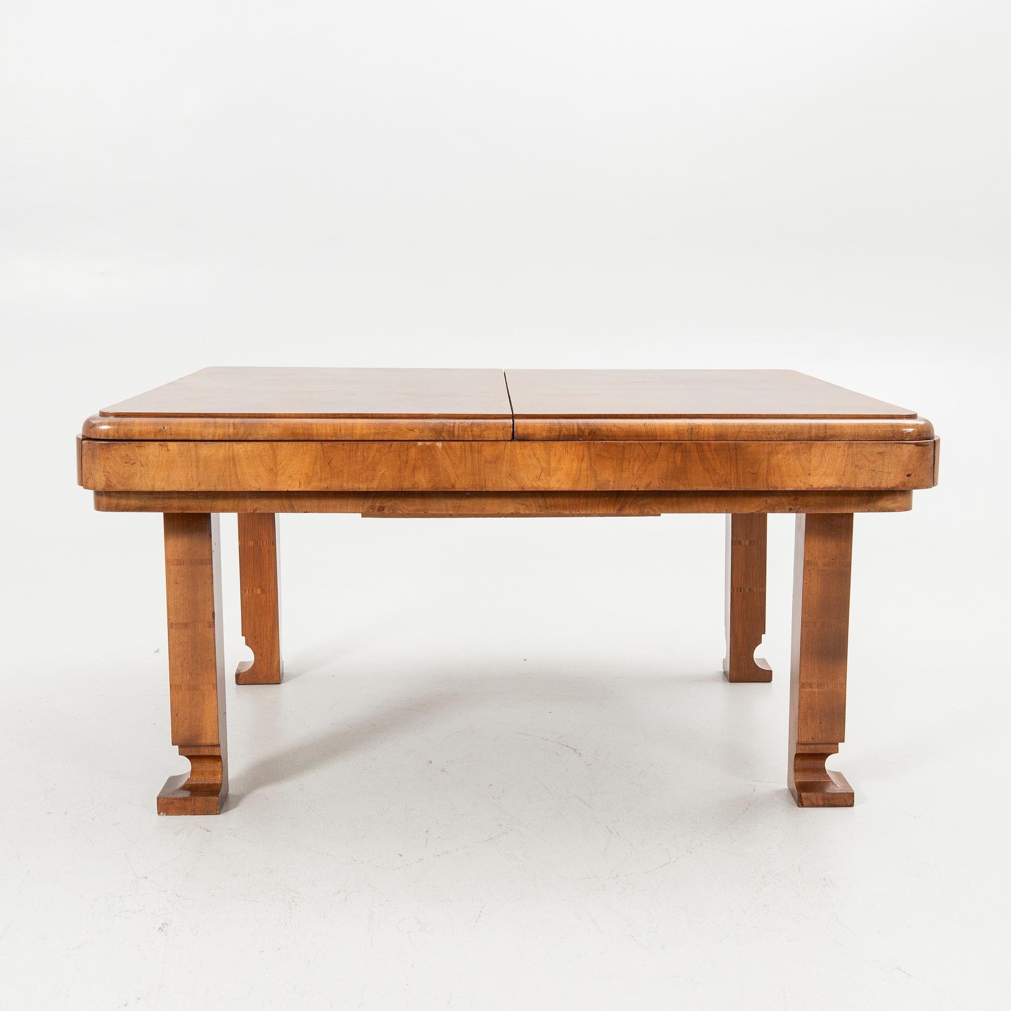 Dining set, 13 pieces, first half of the 20th century.