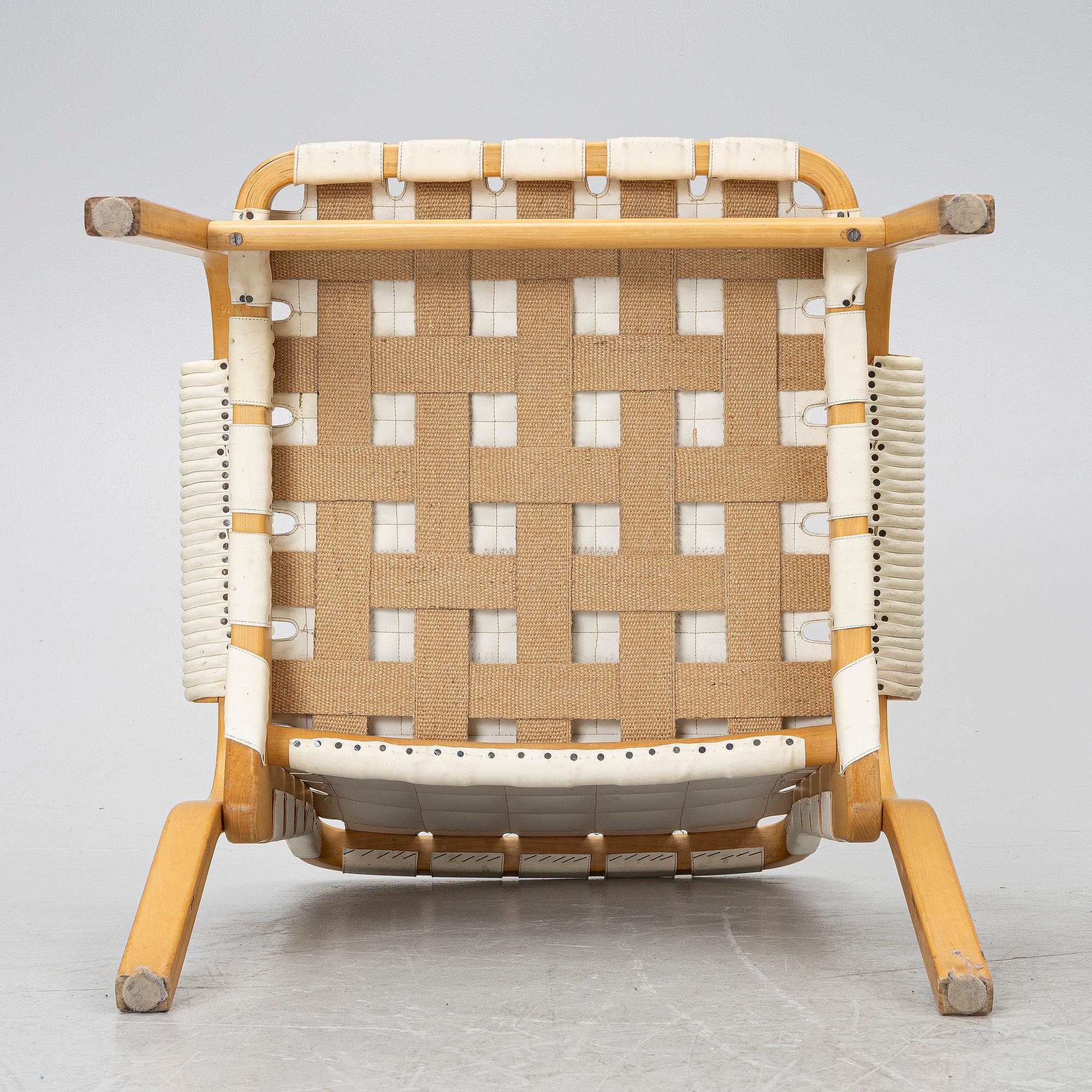 Alvar Aalto, karmstolar 4 st, modell 45, Artek.