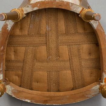 KARMSTOL, Gustavianskt stockholmsarbete, 1700-talets slut.