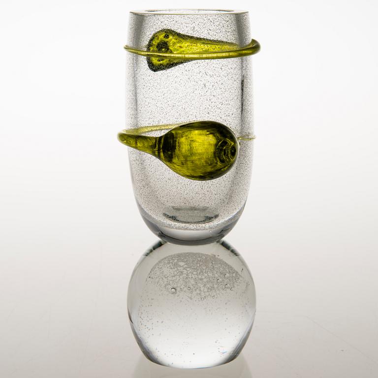 TIINA NORDSTRÖM, a 'Pluto' art glass signed Tiina Nordström 1992 Iittala.