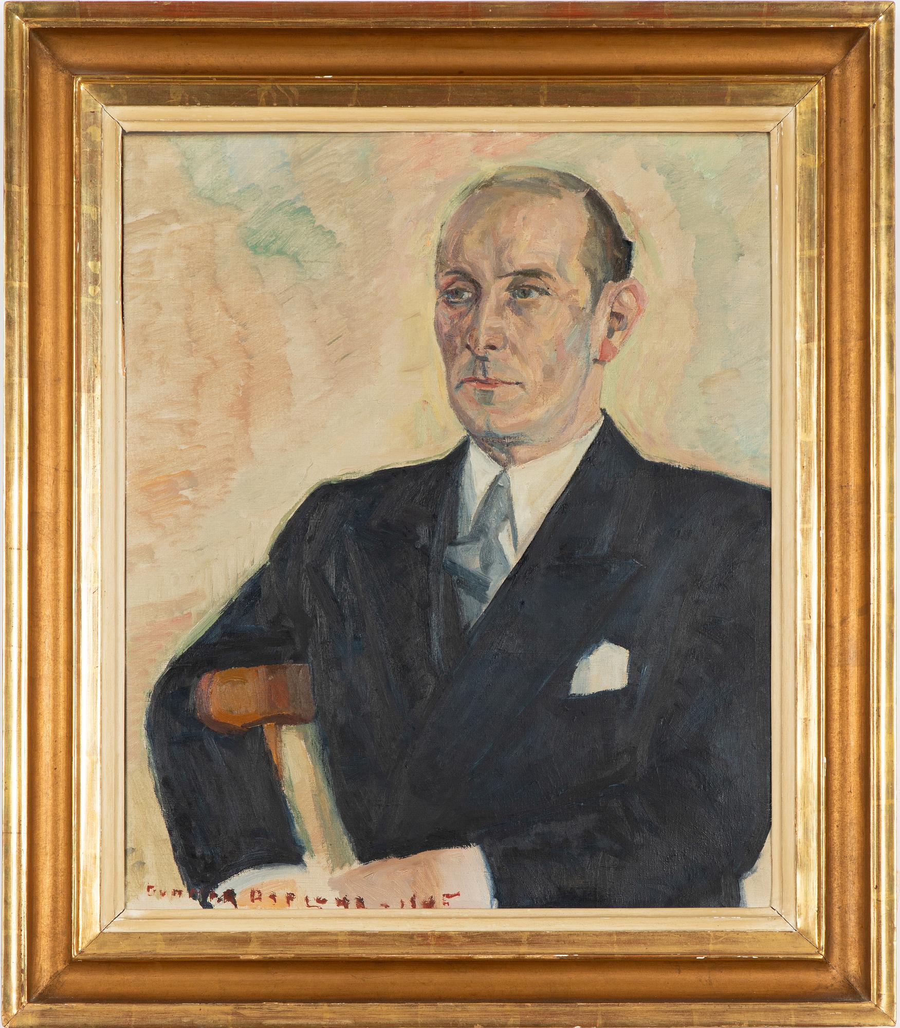 Gunnar Asplund, Porträtt av en man.