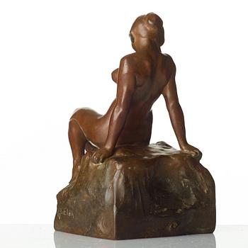 Carl Eldh, "Sittande flicka".