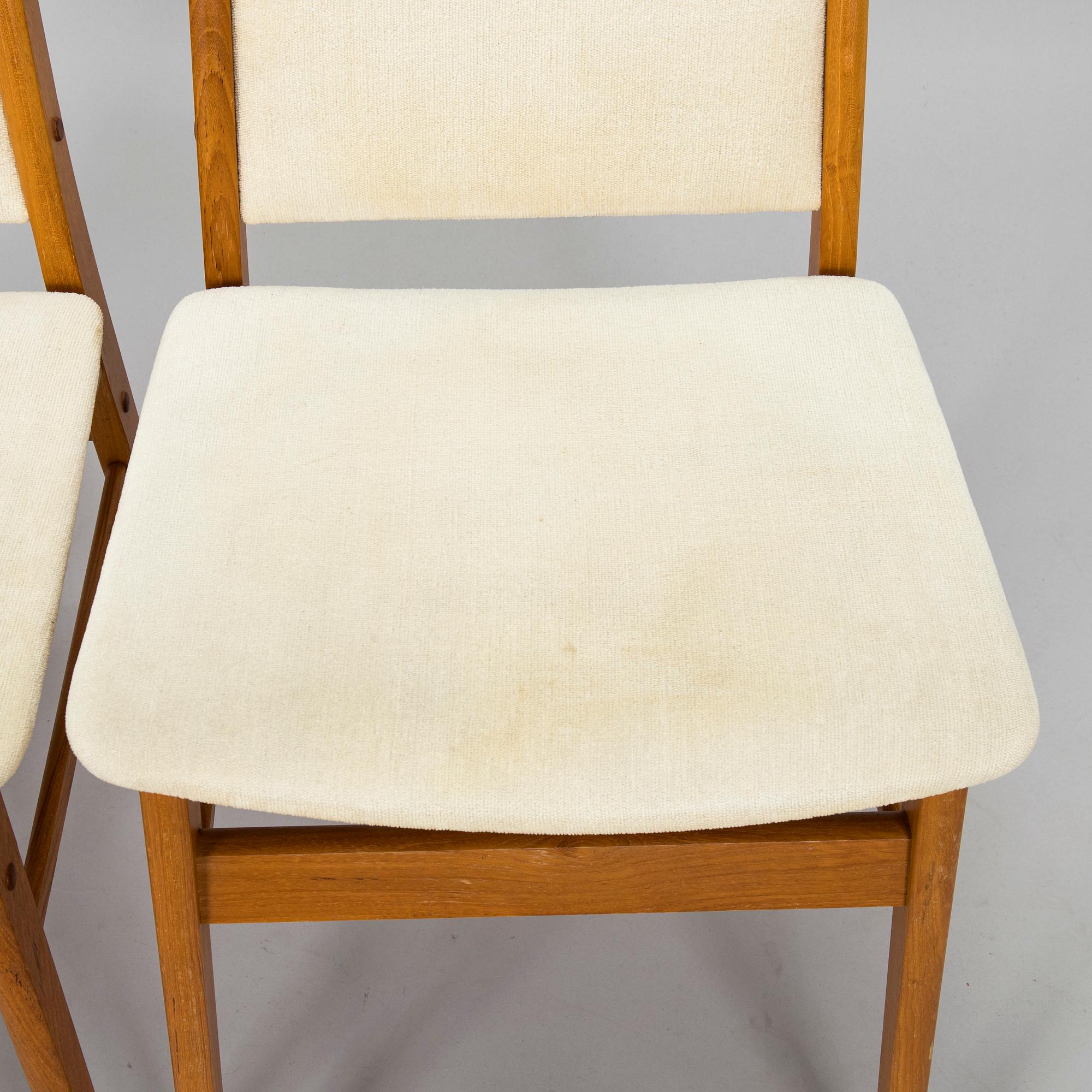 Four Danish chairs by Gangsö furniture, late 20th century.