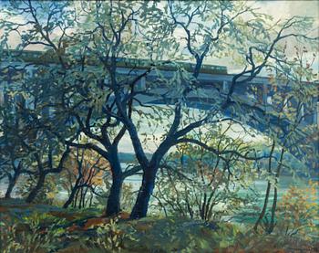 Olle Hagdahl, "Tranebergsbron".