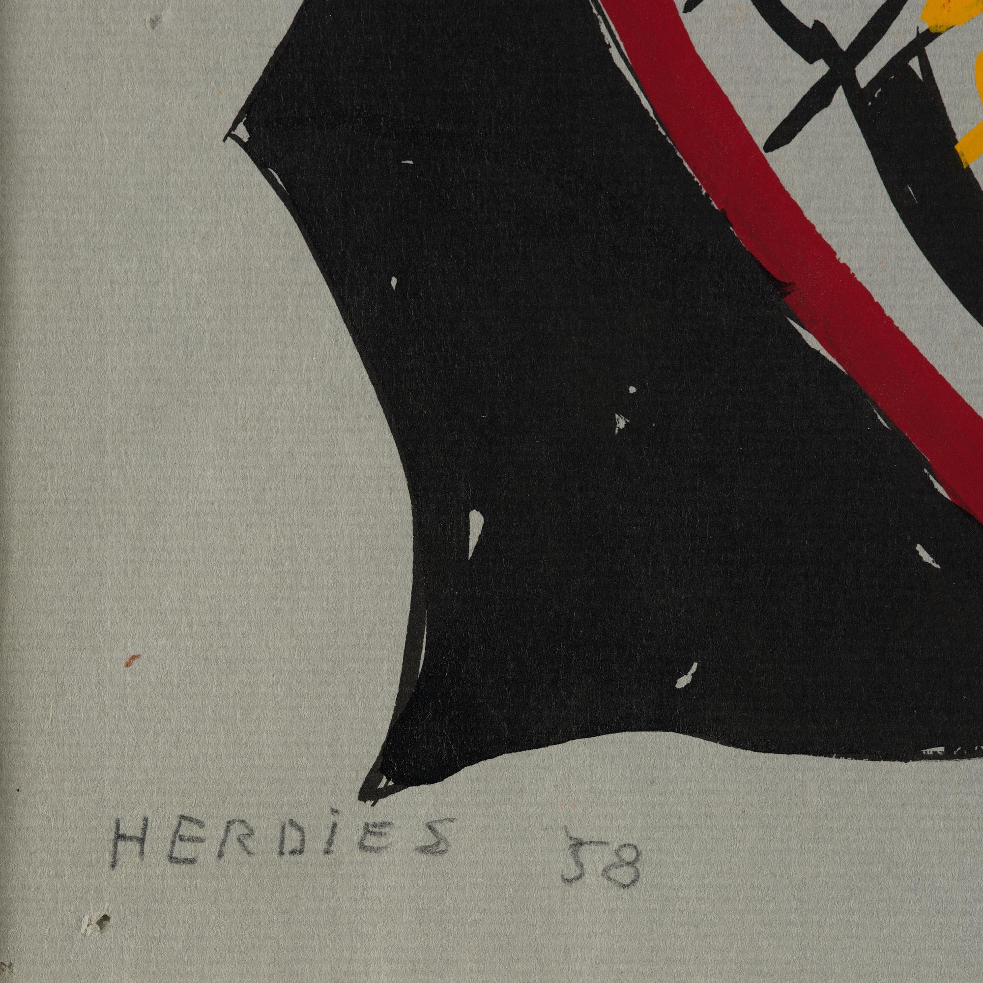 Olivier Herdies, "Peinture Mural II".