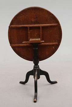 A Swedish 18th century tilt-top table by J Sjölin, master 1767.