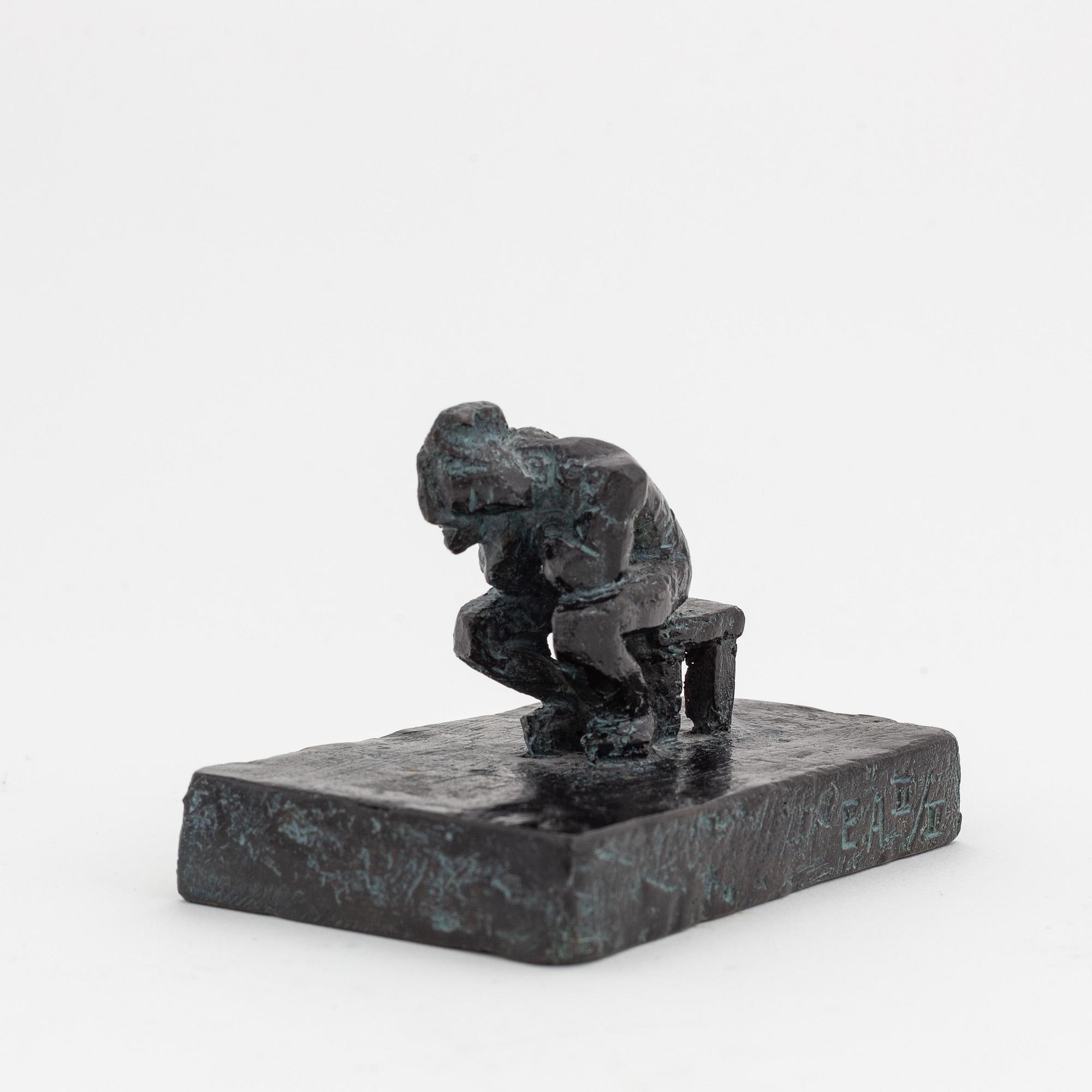 Liss Eriksson, sculpture, bronze, signed EA II/II.