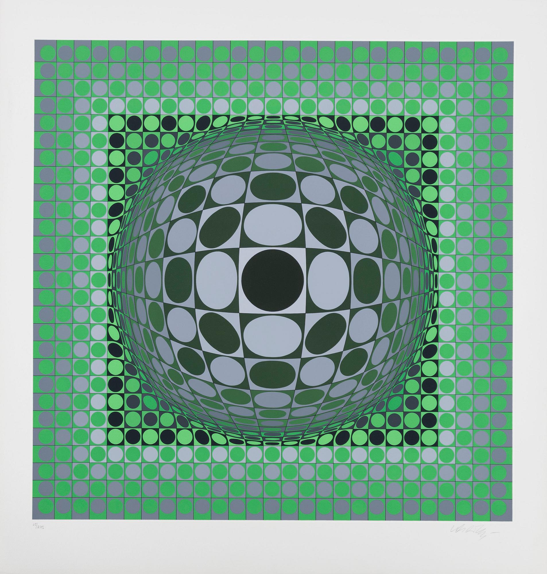 Victor Vasarely, "Lousiana 2".