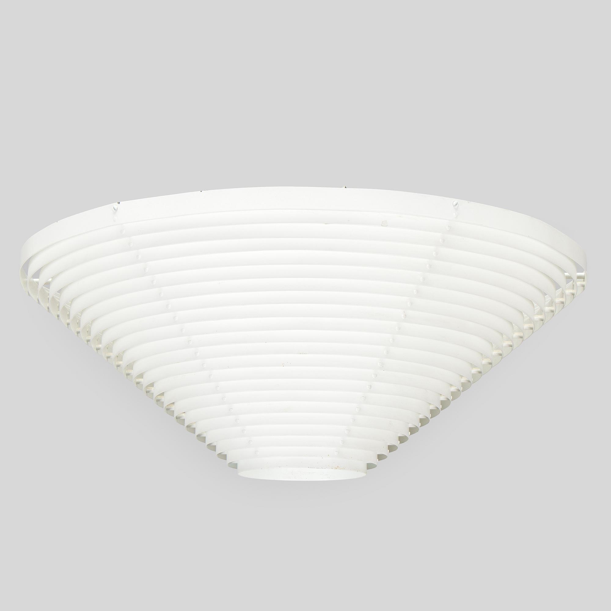 Alvar Aalto, Ceiling lamp model A622A, Valaisinpaja Oy, late 1900s.