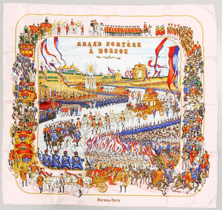 SCARF, "Grand Cortege à Moscou", Hermès.