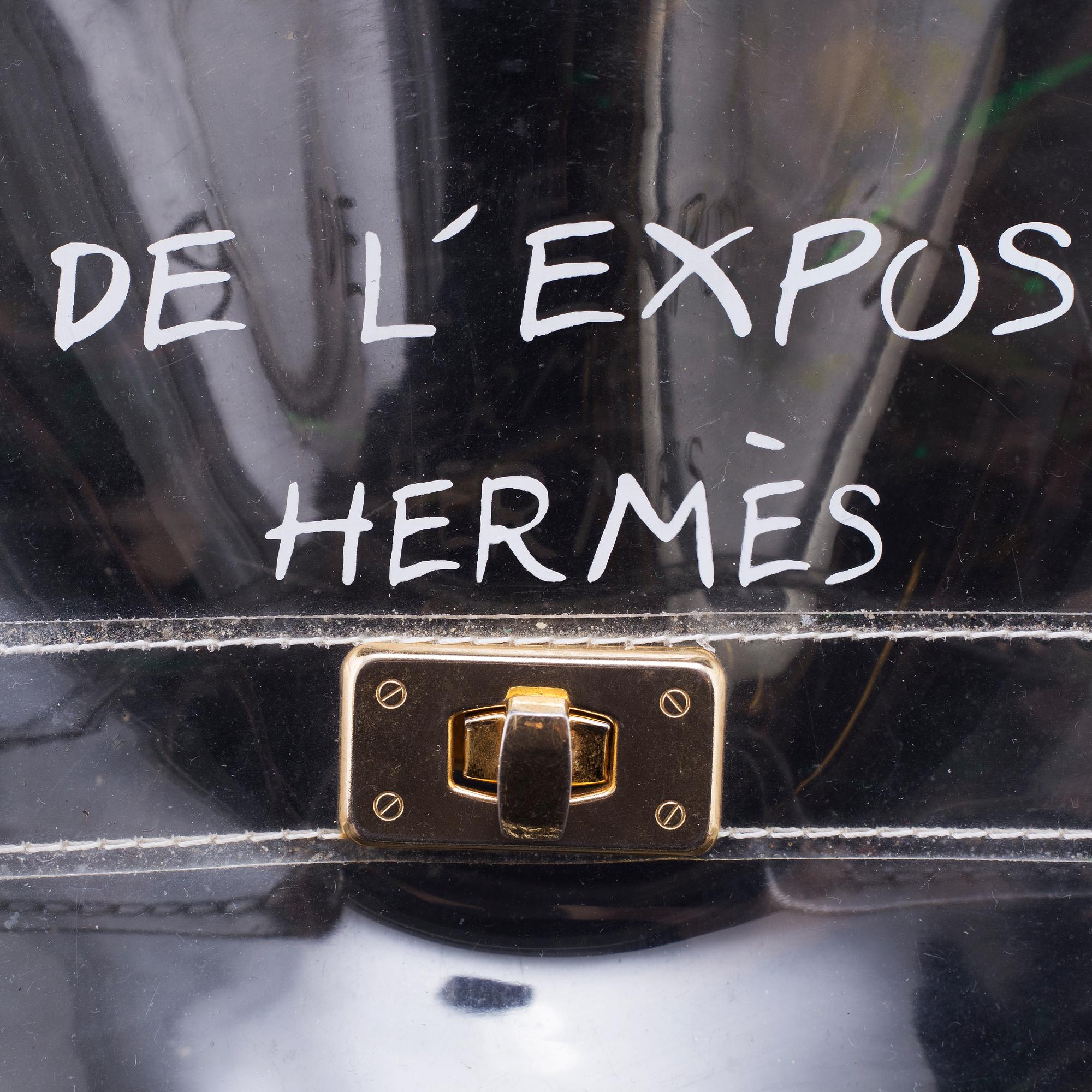 A Hermés 'Plastic Kelly' bag, 1997.