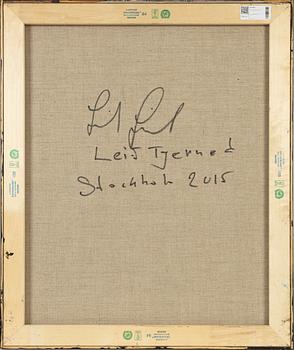 Leif Tjerned, akryl på duk, signerad och daterad 2015 a tergo.