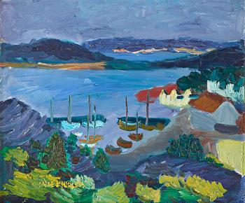 398. Inge Schiöler, Harbour, the west coast.