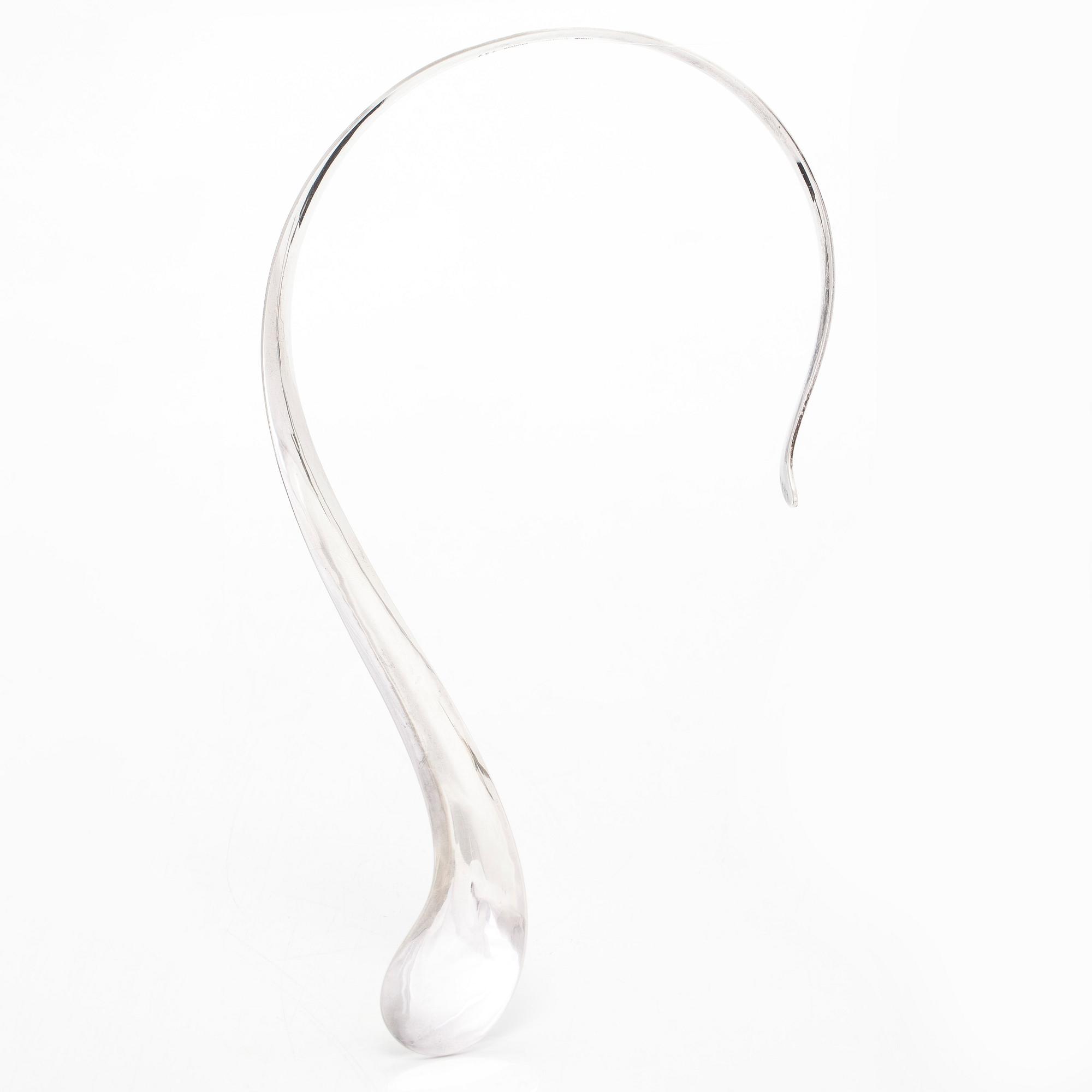 Collier, sterlingsilver, Just Andersén, Danmark.