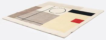 Ben Nicholson, after, tapestry, 'White III' tufted, c 167,5 x 186,5 cm, the reverse with an embroidered signature Ben Nicholson.