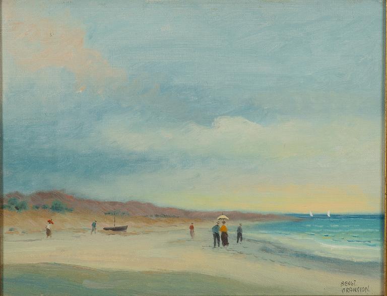 Bengt Fransson, A stroll on the beach.