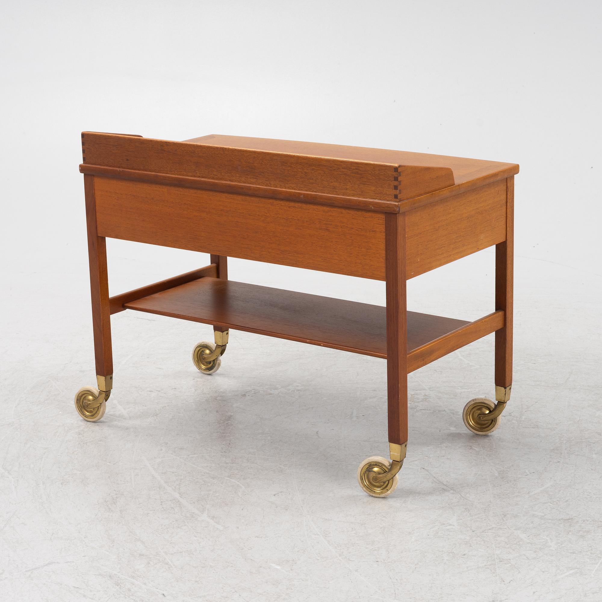 Kerstin Hörlin-Holmquist, serveringsvagn, Triva-serien, Nordiska Kompaniet, 1960-tal.