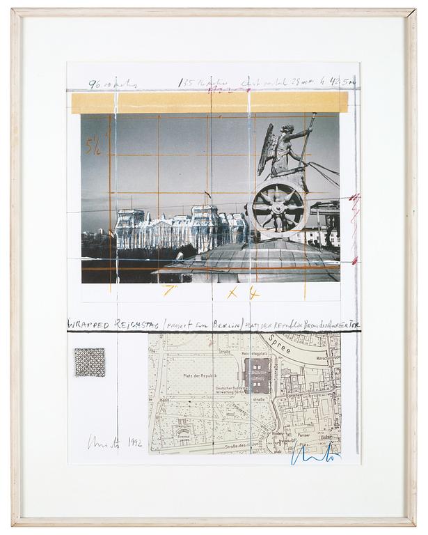 Christo & Jeanne-Claude, Wrapped Reichstag.