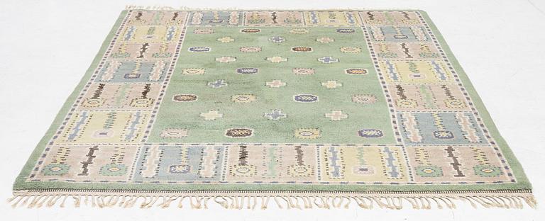 Märta Måås-Fjetterström, a carpet, 'Älgö', knotted pile, c. 248 x 178 cm, signed AB MMF.