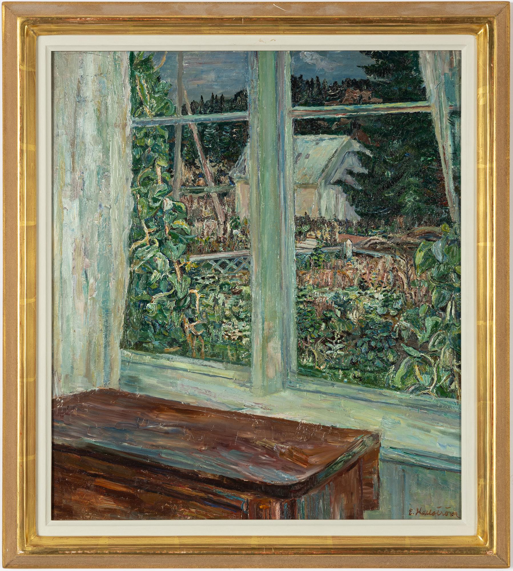 Eric Hallström, "Fönstret mot skogen".